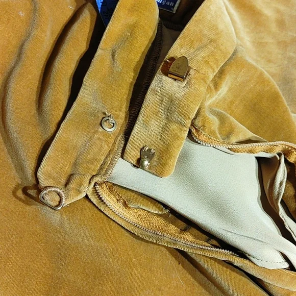 Vintage 1950s Bill Atkinson for glen of michigan velvet skirt - Picture 7 of 7